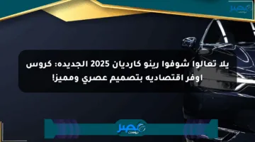 يلا تعالوا شوفوا رينو كارديان 2025 الجديدة: كروس أوفر اقتصادية بتصميم عصري ومميز!